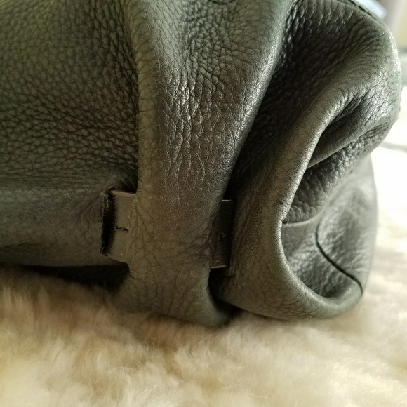 B Makowsky black leather handbag - Picture 3 of 10